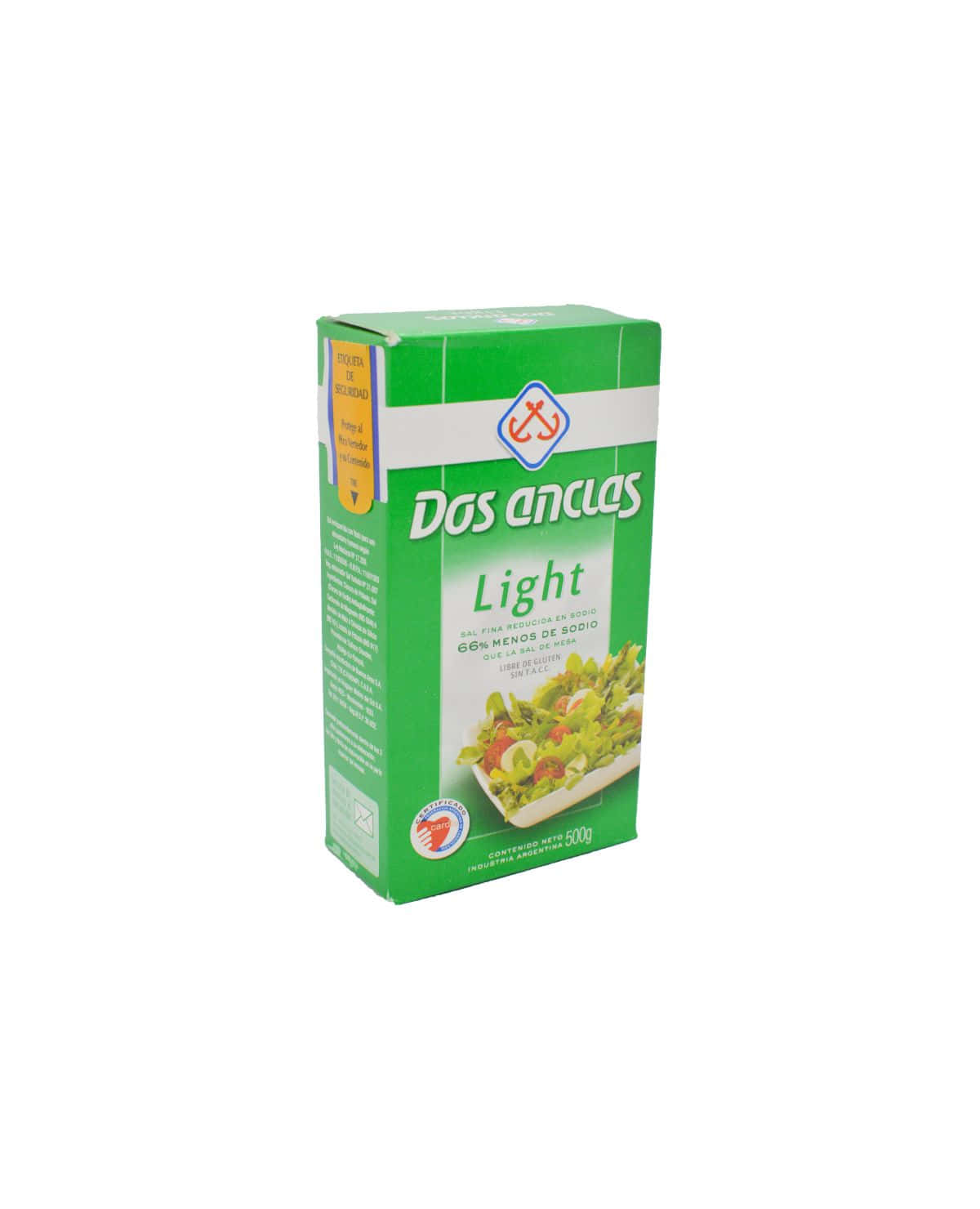 Sal Fina Dos Anclas Light Caja 500 Gr